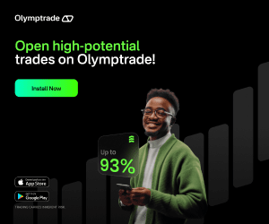Trade on Olymptrade with payouts up to 93%